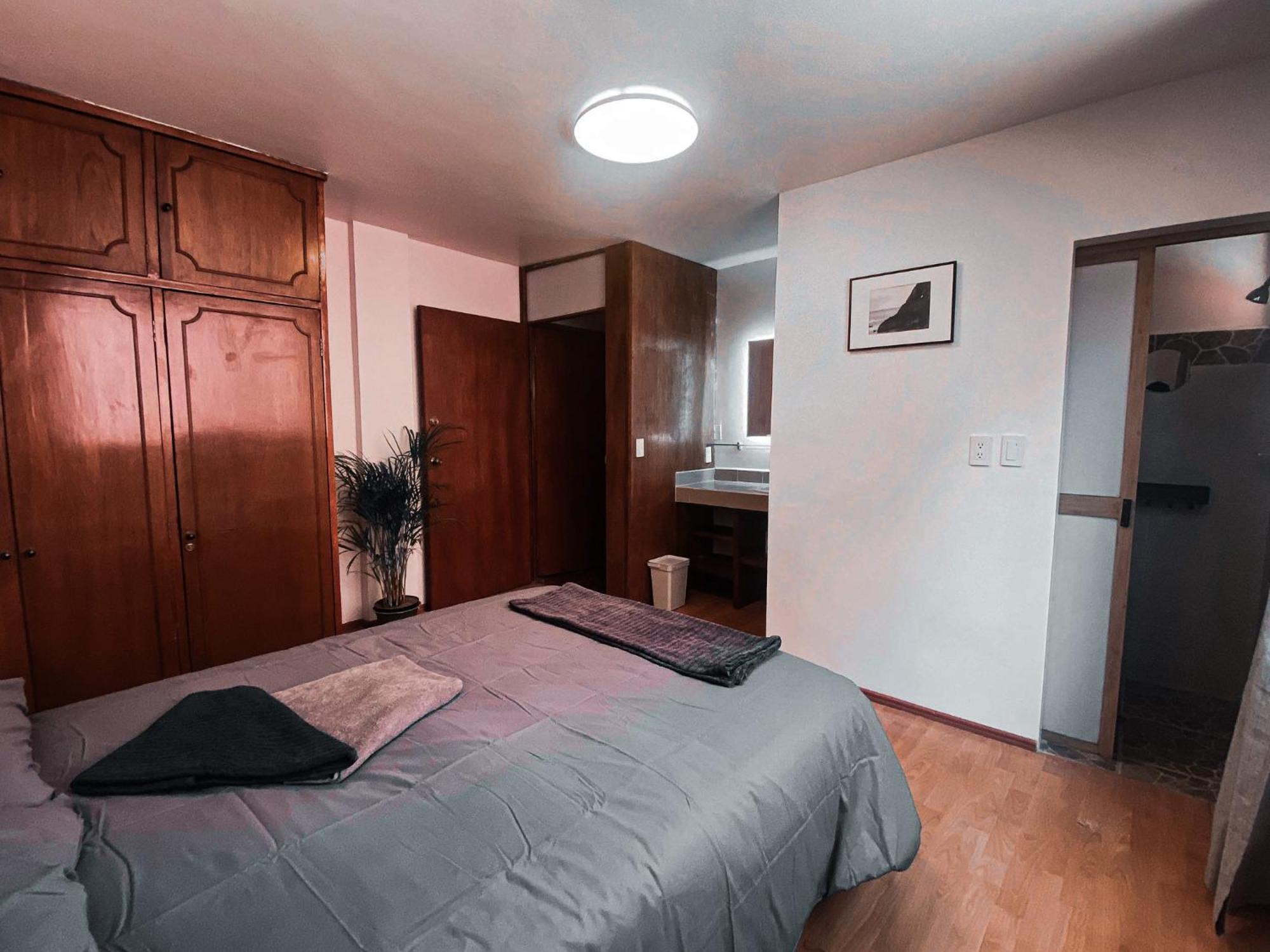 Central & Cozy Studio With Rooftop View 1 Cidade do México Exterior foto